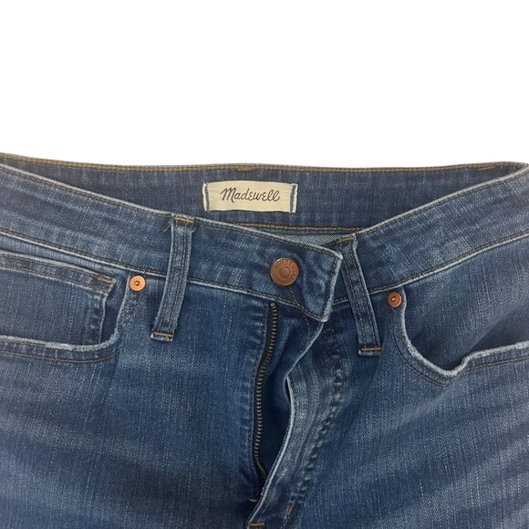 Madewell Curvy High Rise Skinny Crop Women's Jeans - Picture 2 of 8